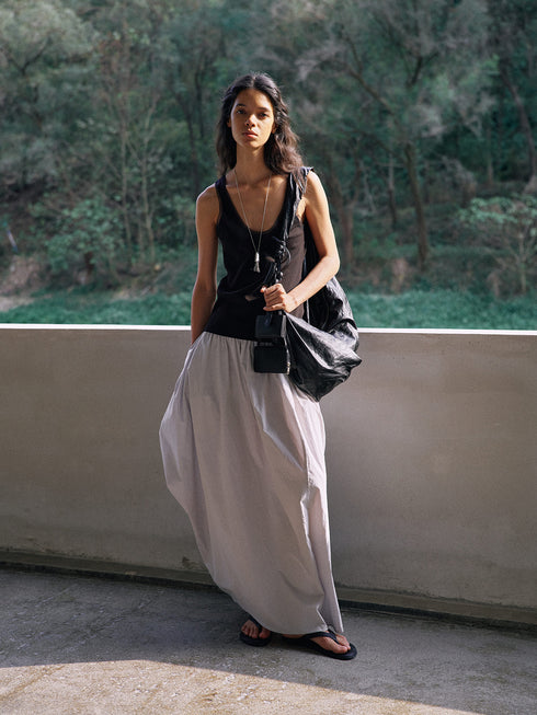 Nightfall Gathered Skirt