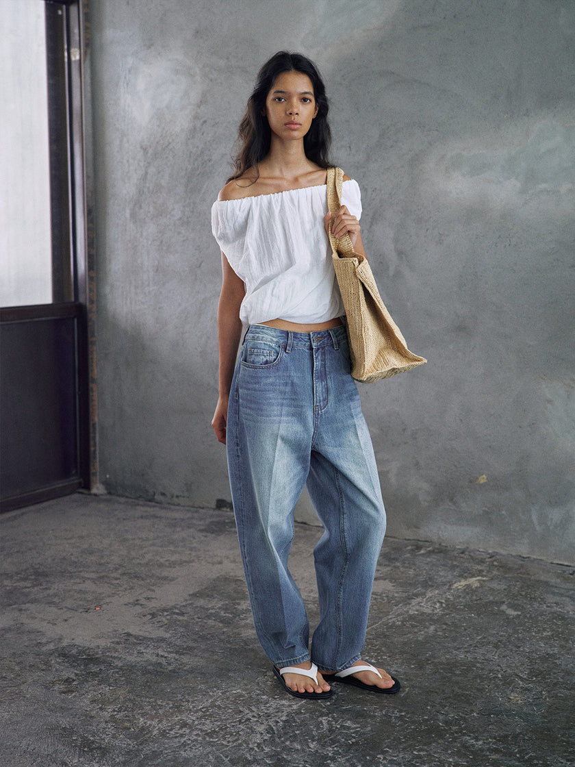 Eclipse Twist Tencel Top