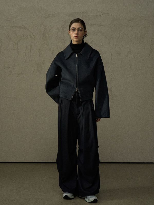 Motion Double-Faced Wool Jacket