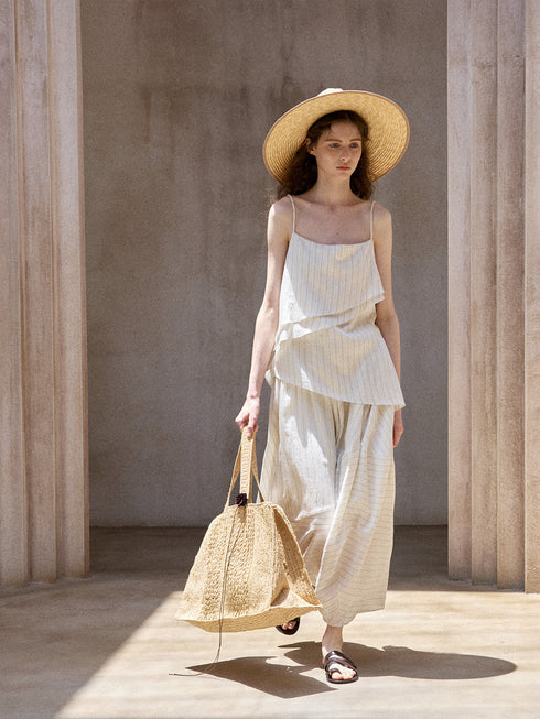 Rika Gonna a Sbuffo - Beige