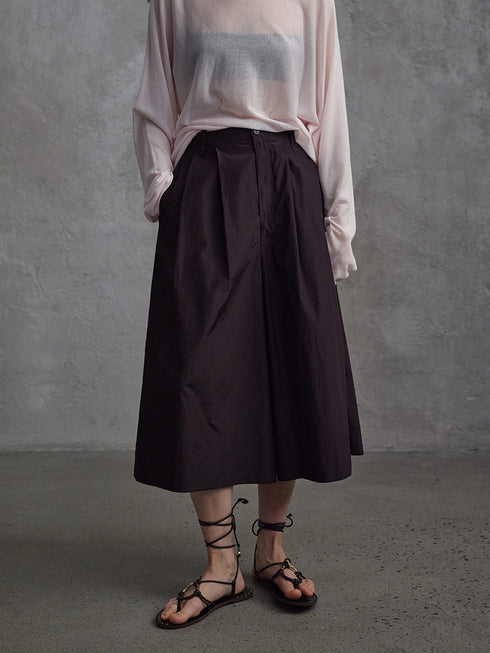 Obscura Cropped Wide-Leg