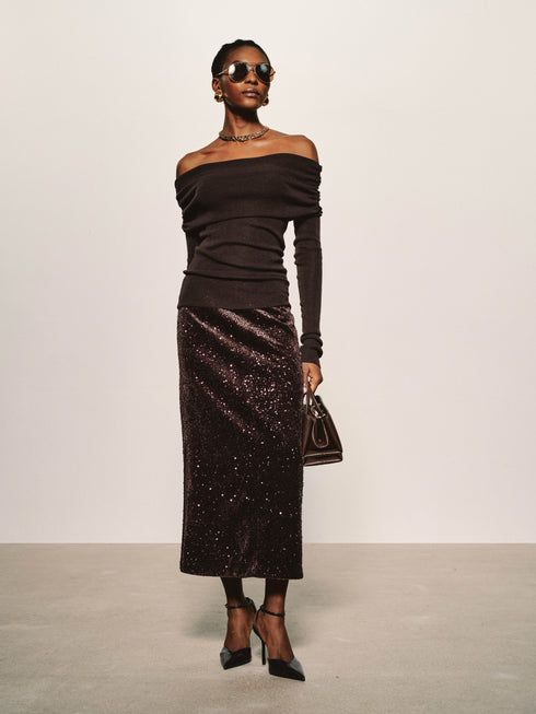 Stellar Sequin Column