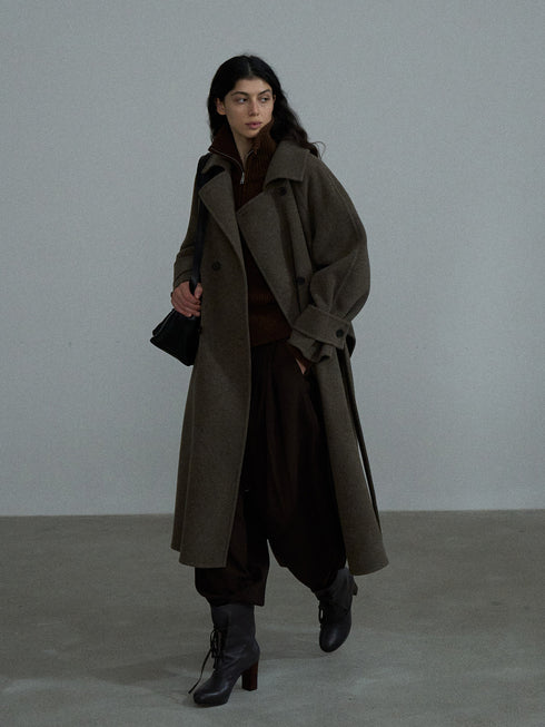 Auryn Double-Faced Wool Coat