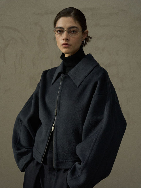 Motion Double-Faced Wool Jacket