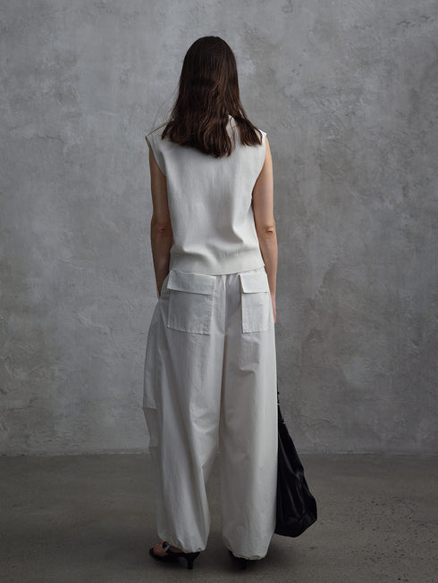 Halo Drawstring Balloon Trousers