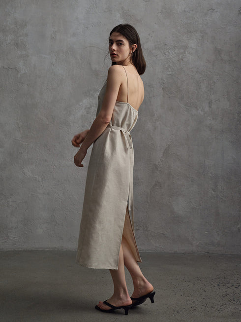 Obscura Square-Neck Dress