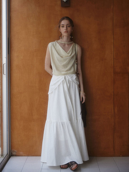 Elaine Drape Neck Top