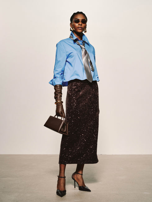 Stellar Sequin Column