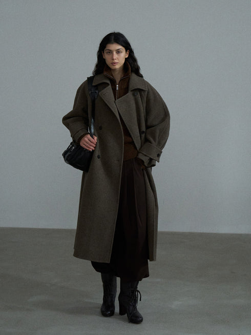 Elowen Double-Faced Wool Coat