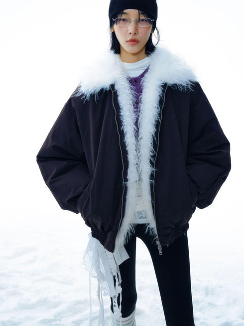 Orb Plush Puffer Jacket