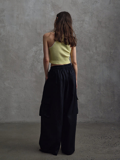 Vesper Cargo Drawstring Trousers