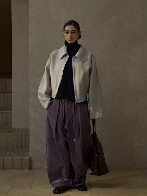 Motion Double-Faced Wool Jacket