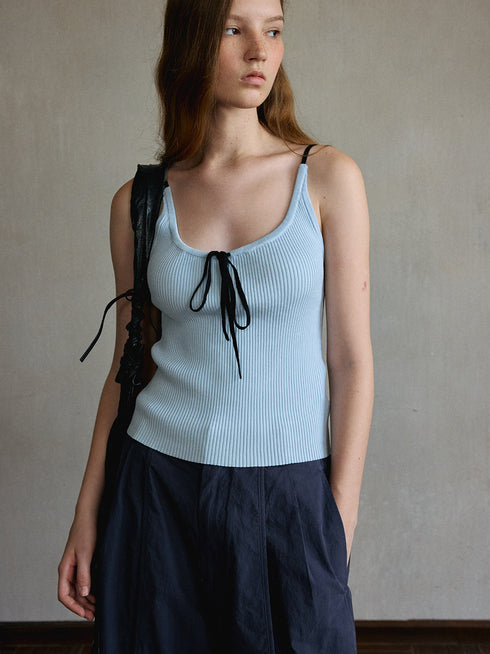 Halo Tie-Front Cami