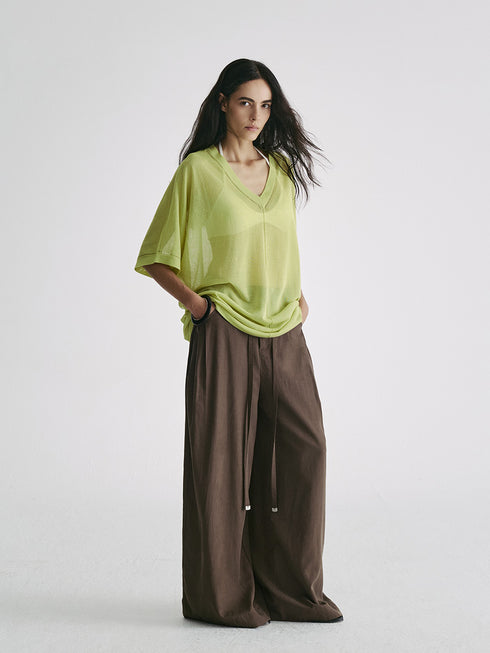 Brume Drawstring Wide-Leg