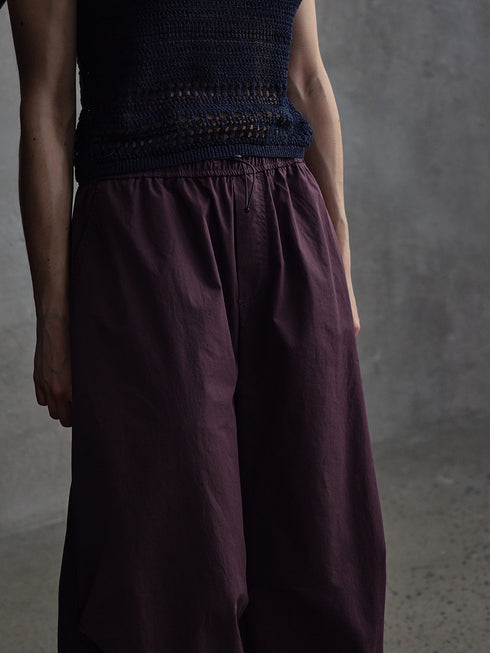 Halo Drawstring Balloon Trousers