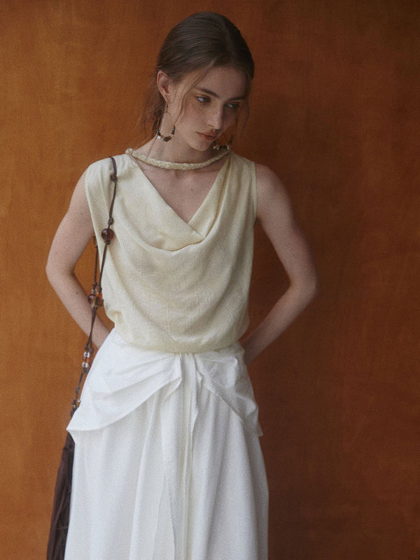 Elaine Drape Neck Top