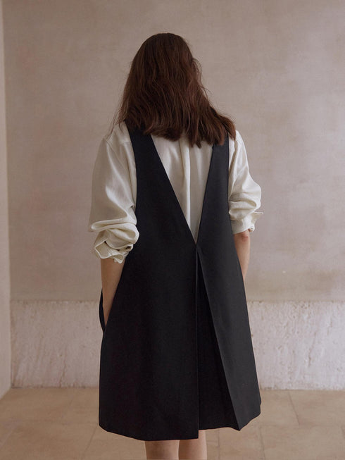 Echo Robe droite col en V