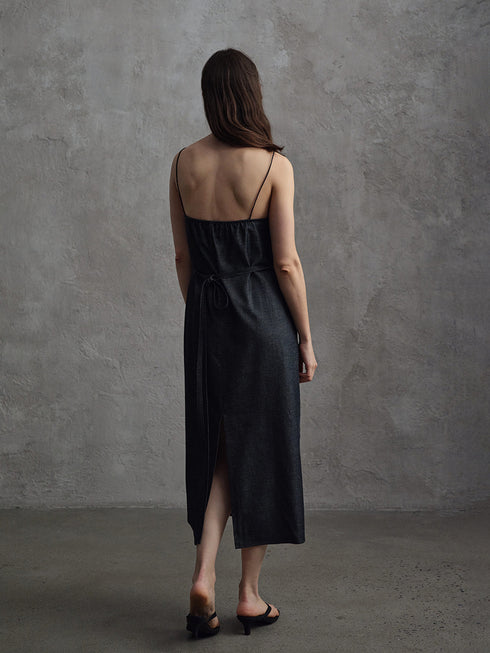Obscura Square-Neck Dress