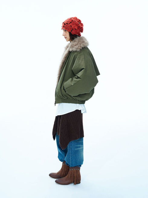 Veste matelassée en peluche Orb