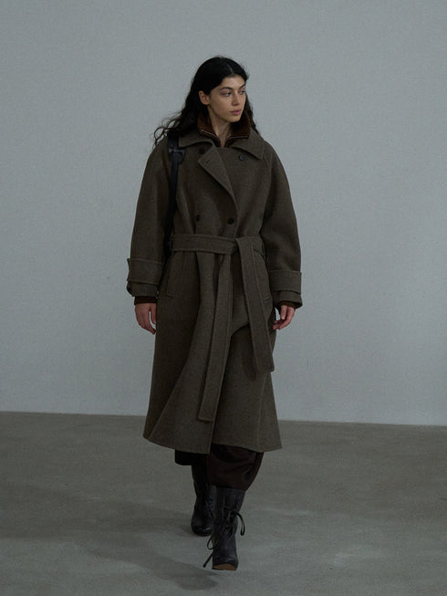Auryn Double-Faced Wool Coat