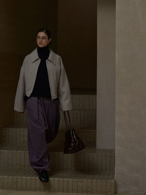 Motion Double-Faced Wool Jacket