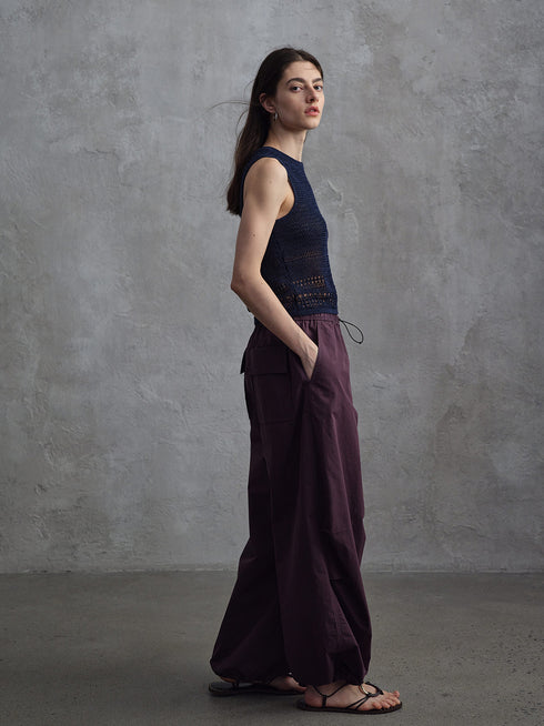 Halo Drawstring Balloon Trousers
