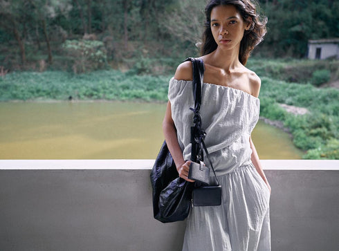 Eclipse Twist Tencel Top