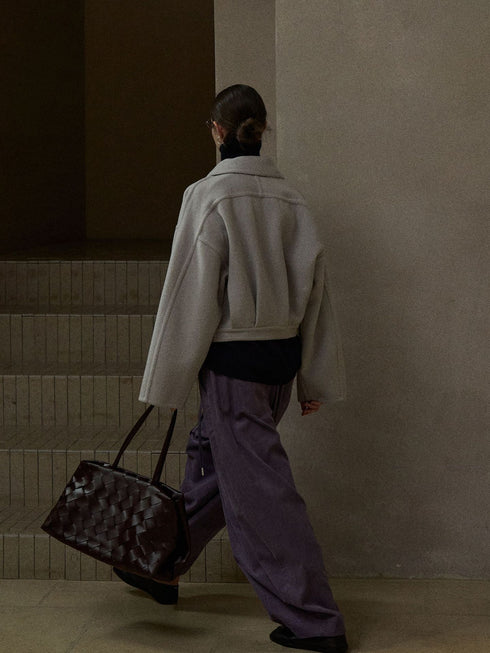 Veste en laine réversible Motion