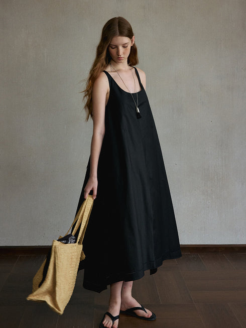 Brume Square-Neck Dress