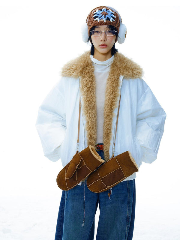 Orb Plush Puffer Jacket