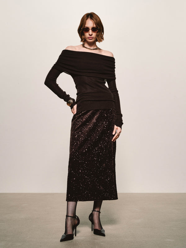 Stellar Sequin Column