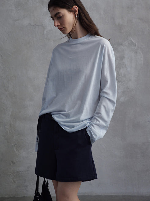 Vesper Cotton Crewneck Knit