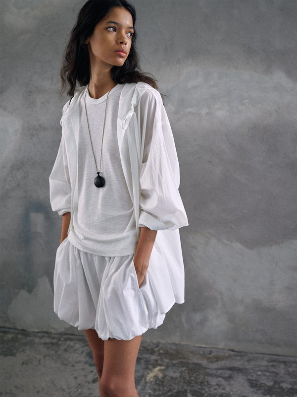 Haze Drift Hooded Shirt