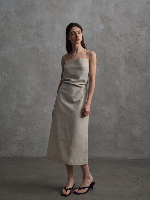 Obscura Square-Neck Dress