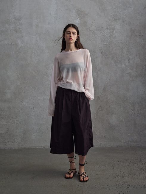 Obscura Cropped Wide-Leg