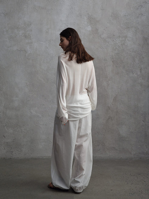 Top in Maglia Trasparente Haze