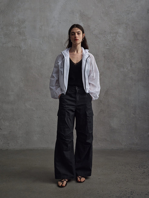 Lucent Washed Cargo Trousers