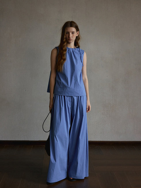 Eclipse Gathered Wide-Leg