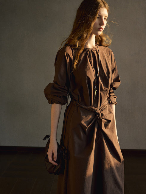 Orla Twist-Waist Dress