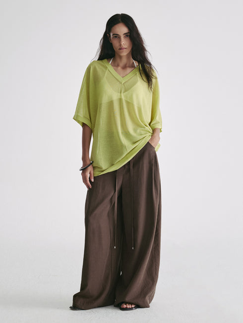 Brume Drawstring Wide-Leg