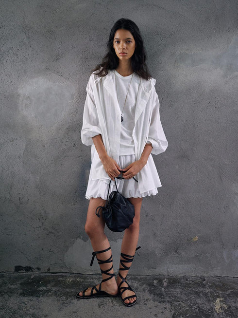 Haze Drift Hooded Shirt