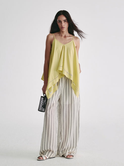 Frost Lyocell Asymmetric Cami