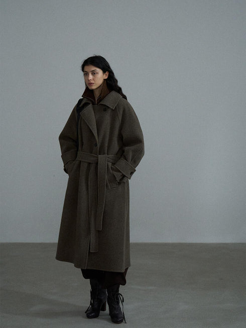 Auryn Double-Faced Wool Coat