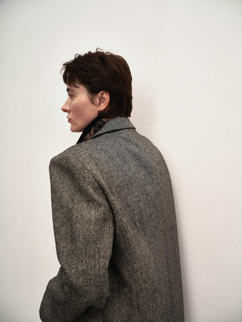 Orris Double-Breasted Wool Blazer