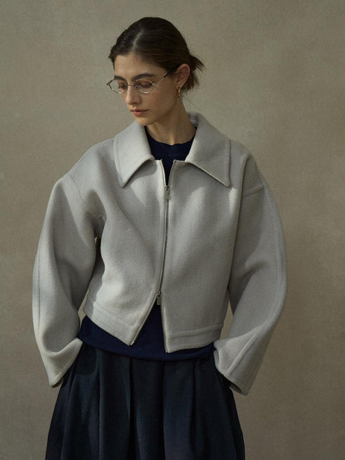 Motion Double-Faced Wool Jacket