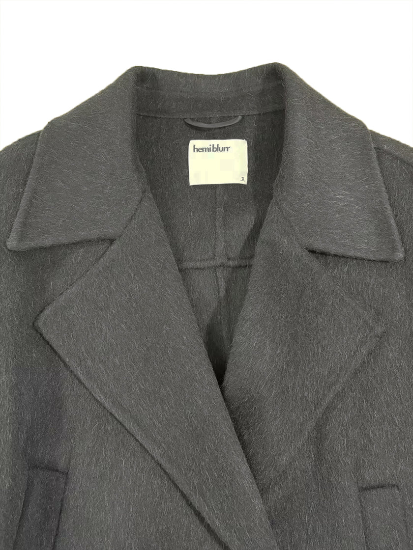 Cappotto Doppiopetto in Lana Vessel