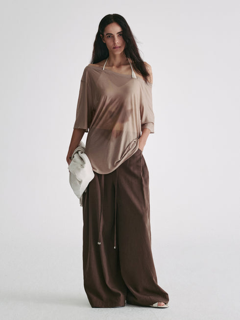 Brume Drawstring Wide-Leg