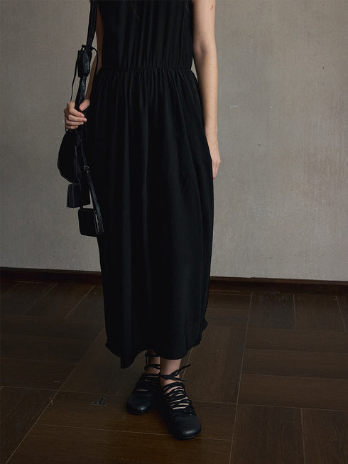 Mira Textured Midi Dress