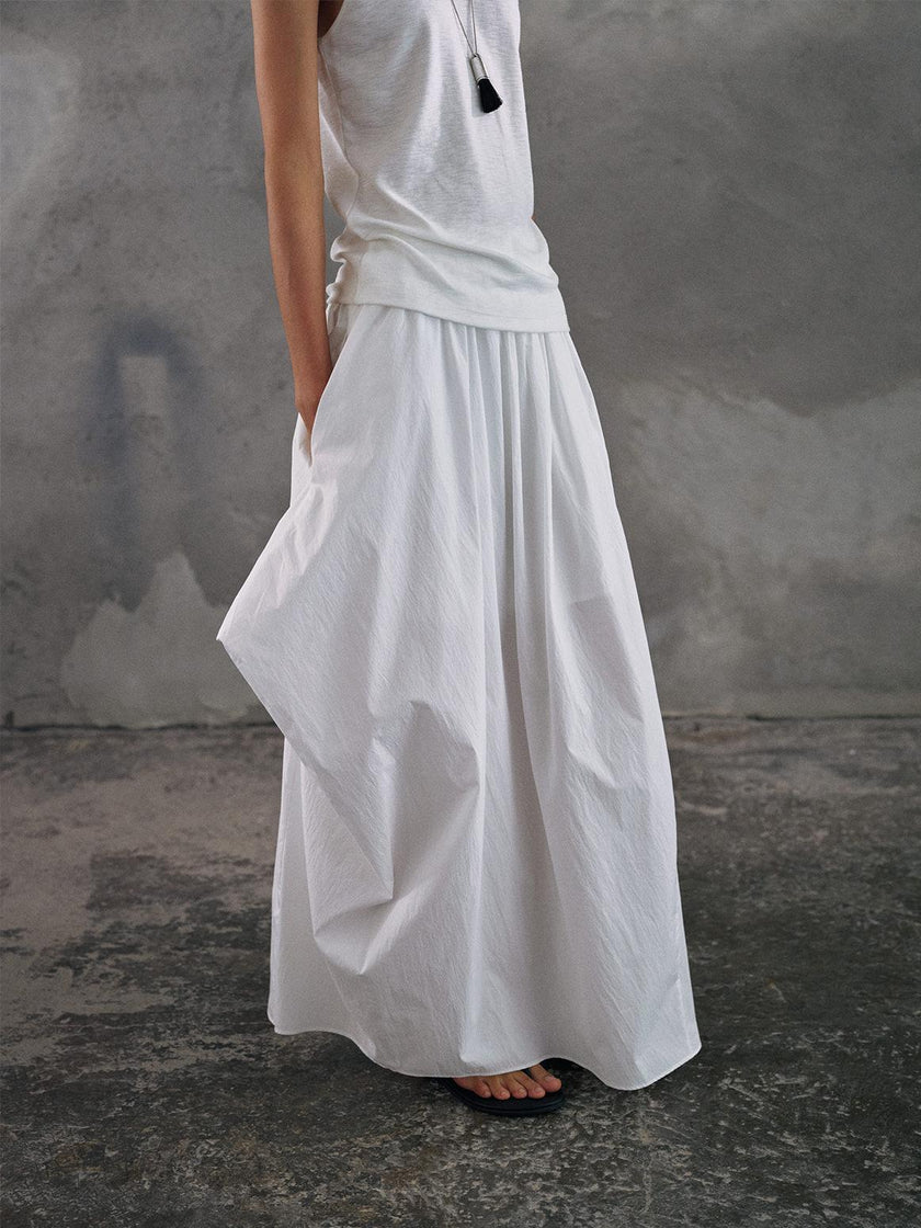 Nightfall Gathered Skirt