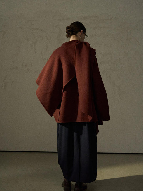 Dulton Toggle-Front Double-Faced Wool Jacket